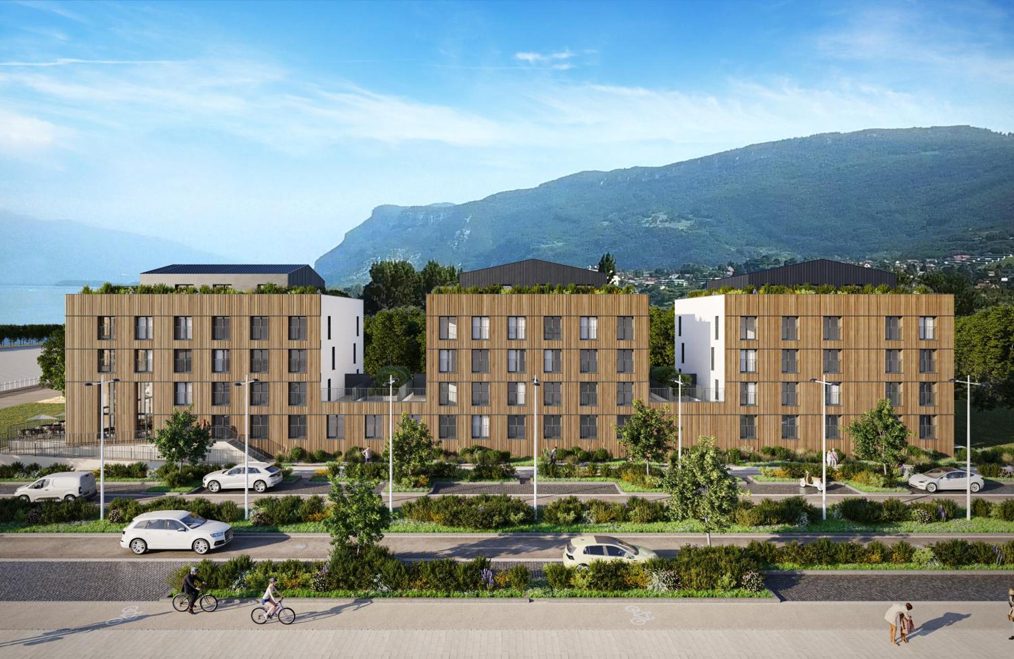 Kosy Appart'Hotels - Residence Du Lac Экс-ле-Бен Экстерьер фото